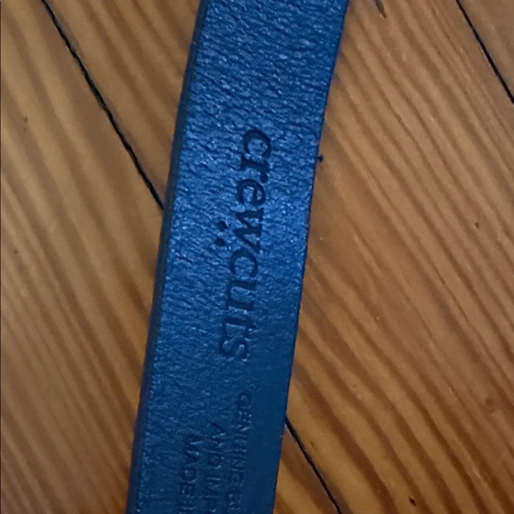 Crewcuts Black Kids Belt with Silver Buckle